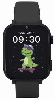 Smartwatch dziecięcy Garett Kids N!ce (Nice) Pro 4G czarny. Smartwatch Garett dziecięcy. Smartwatch Garett z GPS. Dziecięcy Garett z rozmowami. Zegarek smartwatch dla dzieci. Idealny prezent dla dziecka.  (2).jpg